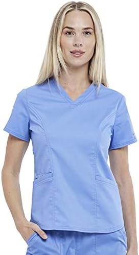 Cherokee womens Mock Wrap Top Mock Wrap Top (pack of 1)