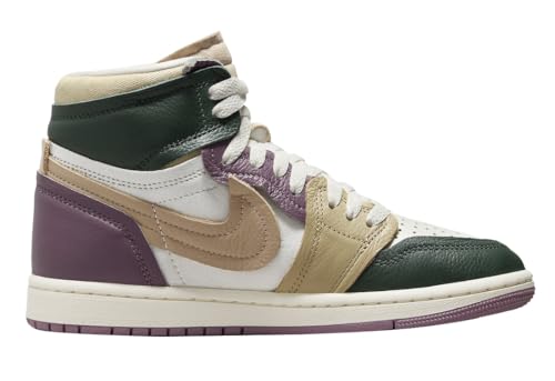 Women's Air Jordan 1 MM High - Galactic Jade | Desert | Sail | Sky J Mauve3