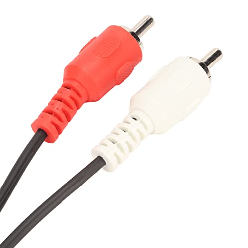Cable Giradiscos 5 Pin DIN a Audio Doble con Refuerzo 1.5m miniatura 3