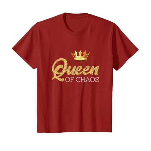 Queen of Chaos Königin des Chaos Design für alle T-Shirt