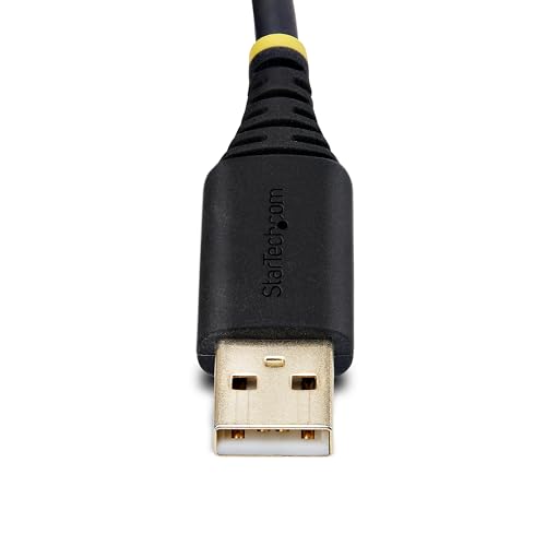 Adaptateur USB vers Série StarTech.com avec vis DB9 interchangeables pour maintenance industrielle