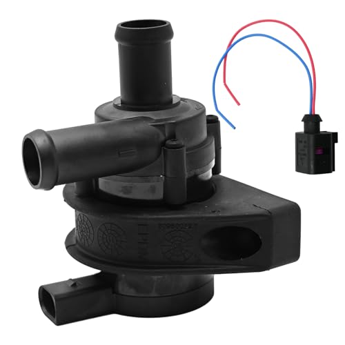 Hoypeyfiy Auxiliary Engine Coolant Car Water Pump With Cable Replacement for Skoda 1K0965561J 1K0965561G 1K0965561D