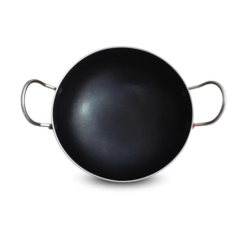 Image of Nagda Non Stick Kadai 16CM | 2 Layer Coating | Heat Proof Steel Handle | Non Induction | Easy to Wash