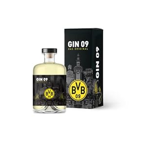 BVB GIN 09 – Das Original inkl. Geschenkverpackung (1 x 0,5l) – Borussia Dortmund