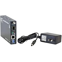 FRM220-FXO-FXS-SFP - POTS RJ11 Over Fiber Media Converter, Telephone Line Extender, SFP Slot for Flexible Fiber Choices