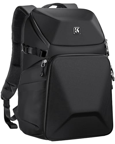 K&F Concept Kamerarucksack, Wasserdicht Fotorucksack Spiegelreflex DSLR Rucksack Kameratasche für Spiegelreflexkameras Digital multifunktionale Kamerataschen für DSLR-Kameras（20L）