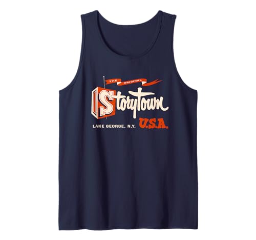Storytown USA Old School 80s T-shirt rétro New York Theme Park Débardeur