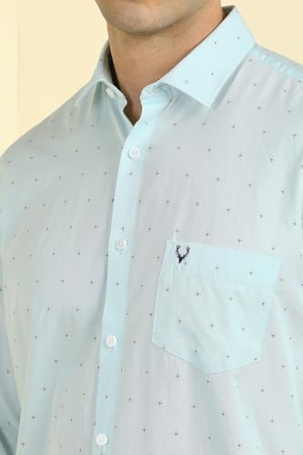 Image of Allen Solly Men Cotton Blend Regular Fit Shirt