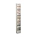 Sandusky Buddy Products Wall Rack or Convert to Free Standing with Base Literature Display Wall Rack (0863-32)