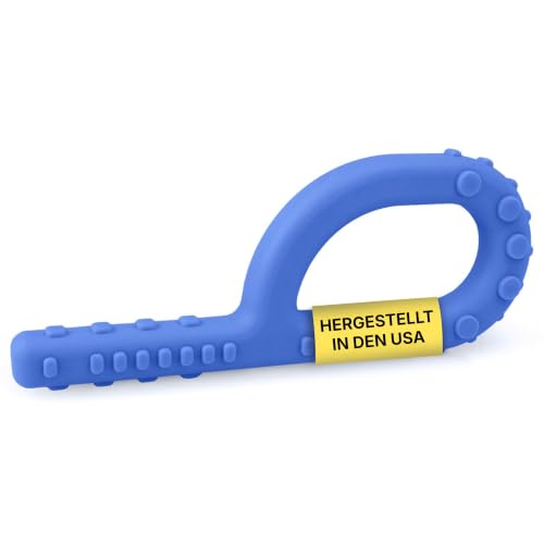 ARK Textured Grabber Sensory Chew, XXT, Very Firm, Royal Blue