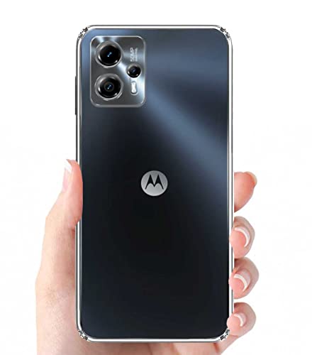 Image of Soft Silicone TPU Back Cover Compatible with Motorola Moto G13 / Motorola G13 -TPU