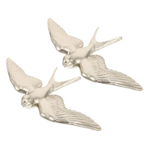 Décoration murale de jardin avec oiseaux suspendus style antique