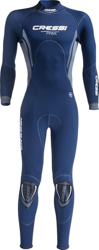 Image of Cressi Men's & Ladies' Full Wetsuit Back-Zip for Scuba Diving & Water Activities - Fast 3mm: designed in Italy