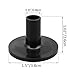 4Pcs Black Plastic Cymbal Sleeves Drum Cymbal Stand Sleeve Replacement Cymbals Tube Holder Drums Percussion Accessories