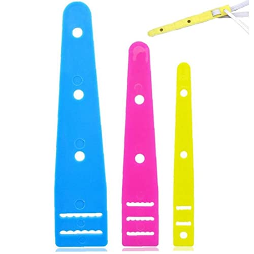 Enhebrador de Agujas, 3 uds., guías deslizantes elásticas de plástico, enhebradores, Herramienta de Banda elástica, Accesorios de Costura para Ropa DIY Cover