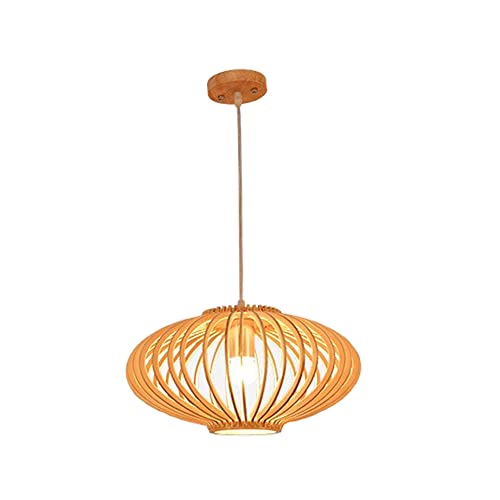 Pendentif éclairage E27 scandinave et lustre en bois pour décoration de chambre