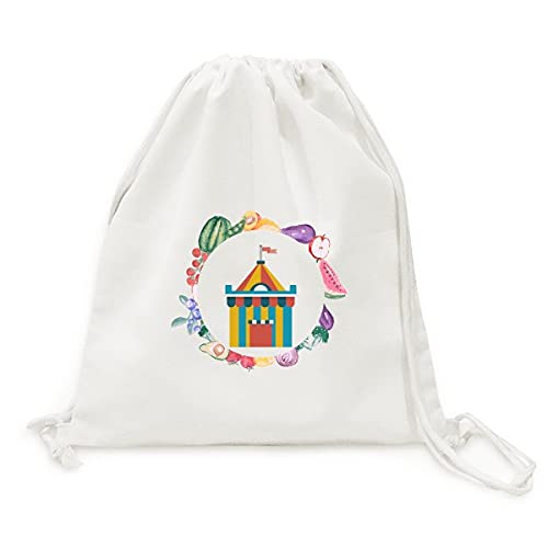 Sac en tissu pliable à sangle super drôle park tente illustration pour courses