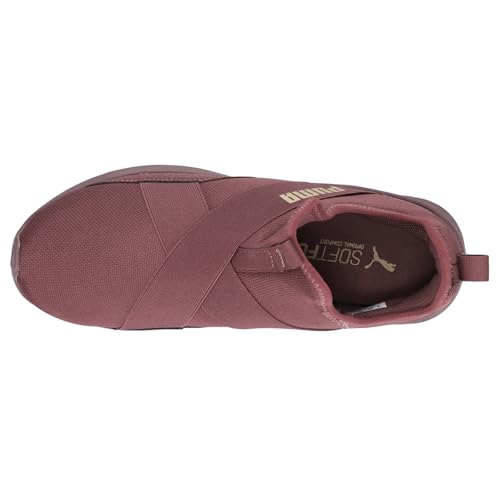 PUMA Womens Radiate Mid Refresh Slip On Sneakers Shoes Casual - Red4