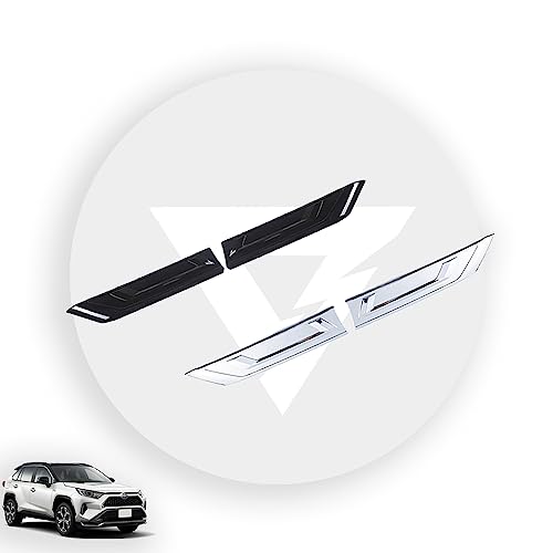 KUTOOK 新型RAV4 50系 rav4 パーツ グリルガーニッシュ グリルカバー PDA-R4-111