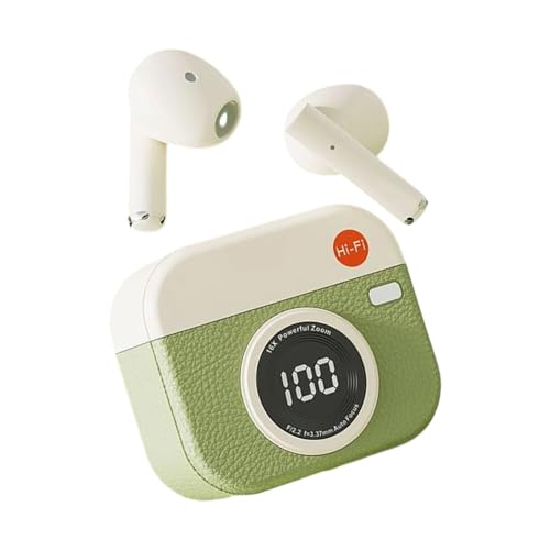 amangul Auricular Inalámbrico con Cancelación De Ruido Intrauditivo Compatible Sonido Envolvente Cancelación De Ruido