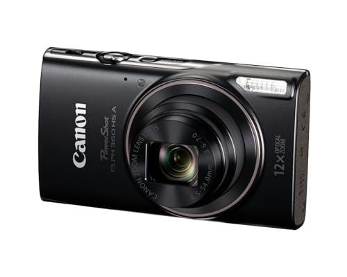 Image of Canon PowerShot ELPH 360 HS A Black