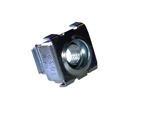 Rackgold® Zinc 10-32 Snap-In Cage Nuts 25 Pack - Usa Made #TOP1