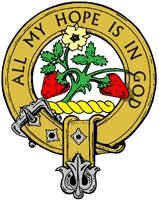 Lochcarron Red Fraser Tartan Sciarpa Lana Agnello