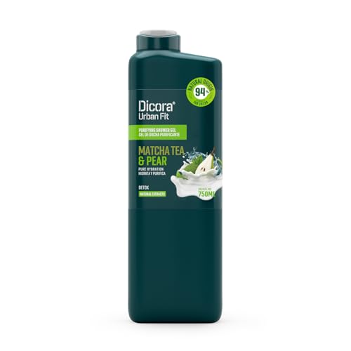 Dicora Urban Fit Gel de Baño Detox Te Matcha & Pera 750 ml