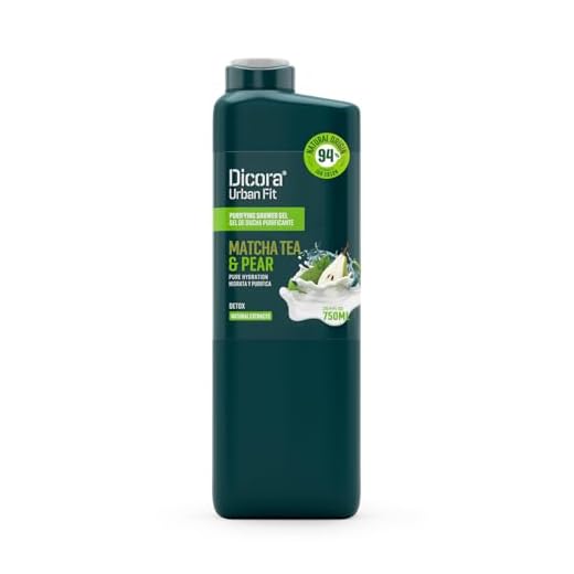 Dicora Urban Fit Gel de Baño Detox Te Matcha & Pera 750 ml