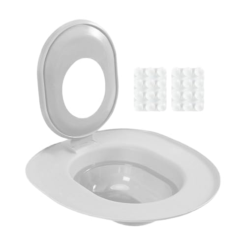 Kit Per Addestramento Gatto Alla Toilette | Set Addestramento WC Per Gatti Interno | Accessorio Lettiera con Base a Senza Fori per Pavimento Casa Appartamento