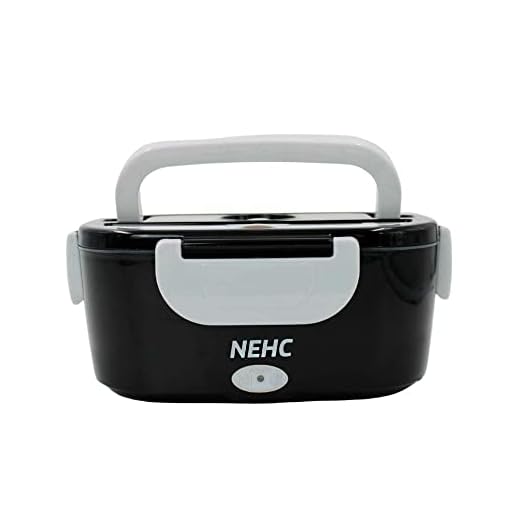 Marmita Térmica Elétrica 1,5L Portátil 110V Preto