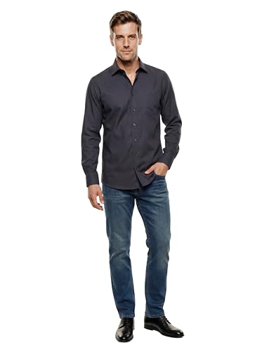 Chemise en Popeline de Pur Coton Marvelis l'Excellence de la Coupe Comfort Fit