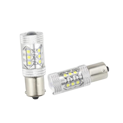 Bombillas LED coche Ba15s de aluminio ULTECHNOVO con alta disipación térmica y base P21w
