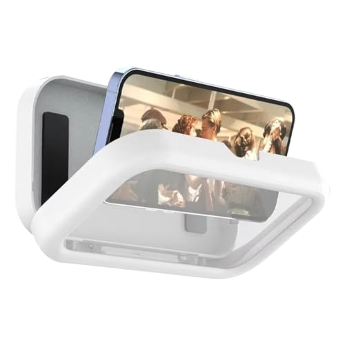 Image of Donaasoal TVCatch Up Waterproof Box Cell Phone Holder Adjustable Sticky Wall Mount Bathroom Shower Stand for All Smartphones