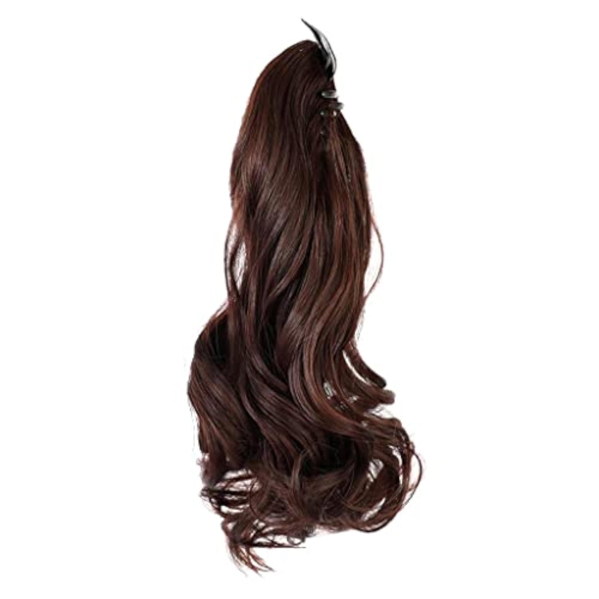 Clip in Wavy Ponytail Hair Extensions Synthetic Curly Hairpiece
