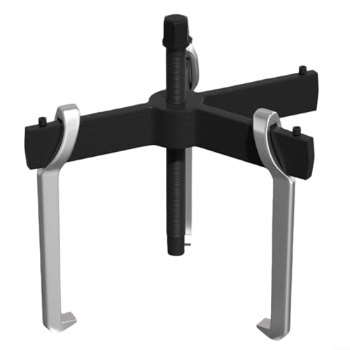 Glewi Extractor reversible de acero al cromo vanadio de 4 pulgadas y 3 mordazas para la extracción de engranajes y poleas en reparación de automóviles