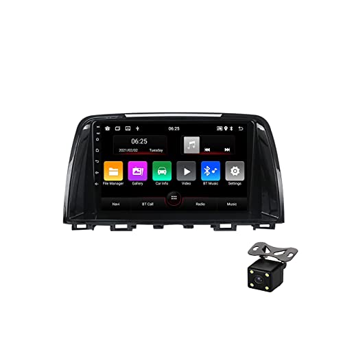 Autoradio MP5 Mazda 6 écran tactile 9" pour remplacer l'audio d'origine rétive