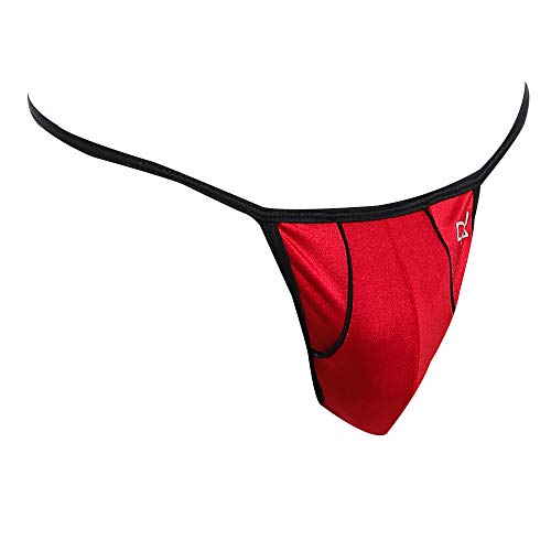 Daniel Alexander Mens Sexy V-Shaped Bikini Dual Color Pouch String Waistband G-String Underwear