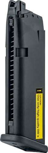 Umarex Airsoft Magazin, Kaliber 6 mm, Trommelkapazität 23 Schuss, für Softair Waffen, Zubehör für Pistolen