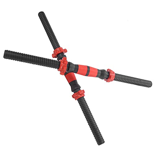 tomvorks Weight Lifting Dumbbell Bars, Pair of 50cm Dumbbell Handles for Home Gym Weight Training with Non Slip Grip, for Various Strength Training Exercises