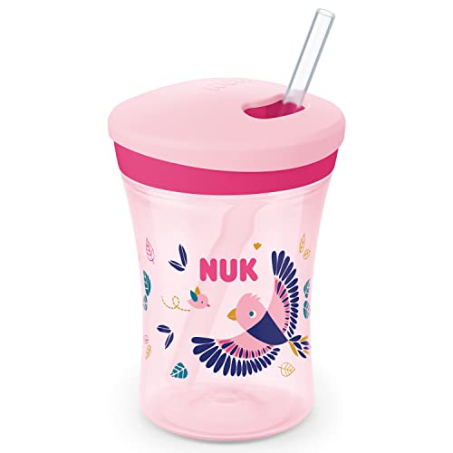 NUK Action Cup Trinkbecher Kinder | Chamäleon Effekt | 12+ Monate |...
