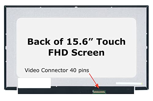 SCREENARAMA New Screen Replacement for NV156FHM-T01 V8.0, OnCell Touch, FHD 1920x1080, IPS, Matte, LCD LED Display with Tools - Image 2