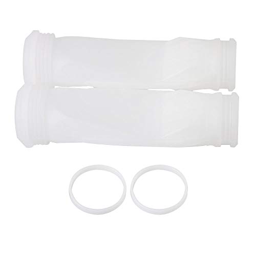 Yibuy 2Pieces White Plastic Heavy Duty Pool Diaphragm Replacement Part W69698