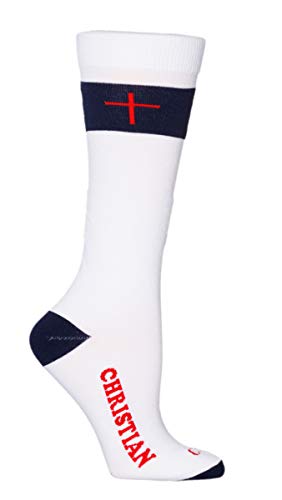Christian Flag Dress Sock Made In the USA