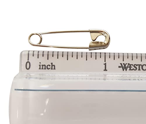 Niftyplaza - Safety Pins 1-1/16 Inch Safety Pins, 500 Silver Safety Pins For Clothes, Safety Pins Bulk, Rust Resistant Pins For Clothes, Diapers, Laundry, Hijab And More #TOP4