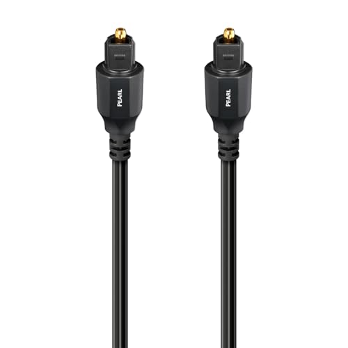 AudioQuest Pearl – Cavo Ottico Toslink 1,5 M, Basso Jitter E Fibra A Bassa Dispersione