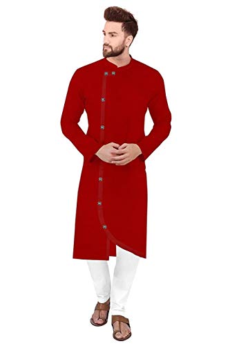 Image of trustous Men's Cotton Kurta Set