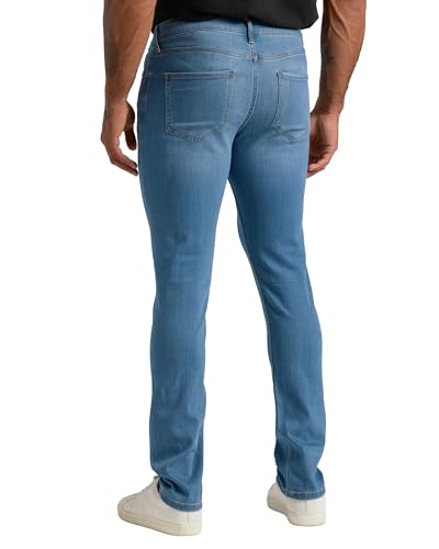 Image of True Classic Stretch Jeans for Men, Slim and Straight Fit Men's Stretch Jean