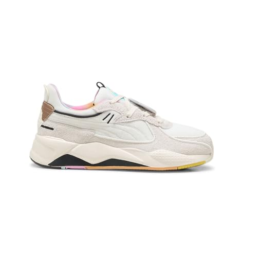 PUMA Kids Boys Rs-X Cam X Squish Lace Up Sneakers Shoes Casual - Grey, White