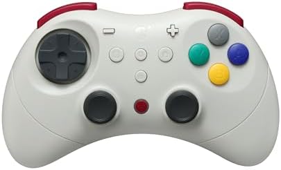 （00:30時点） GuliKit Elves 2 Pro コントローラー PC/Switch/スマホ対応 ホールセンサースティック ドリフト防止 HD振動/超触覚振動/ロータリー振動モードで９種類振動提供 ゲームパッド 半自動/全自動連射機能 6軸ジャイロセンサー 有線/無線接続 PCカスタマイズ対応 超軽量&コンパクト (SS Retro)